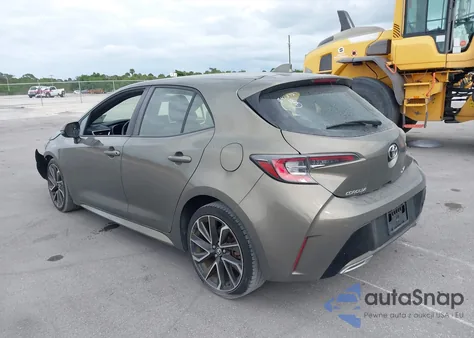 2019 Toyota Corolla Xse z USA, uszkodzony, nr VIN JTNK4RBE9K3041072
